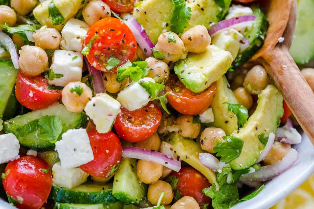 Chickpea salad