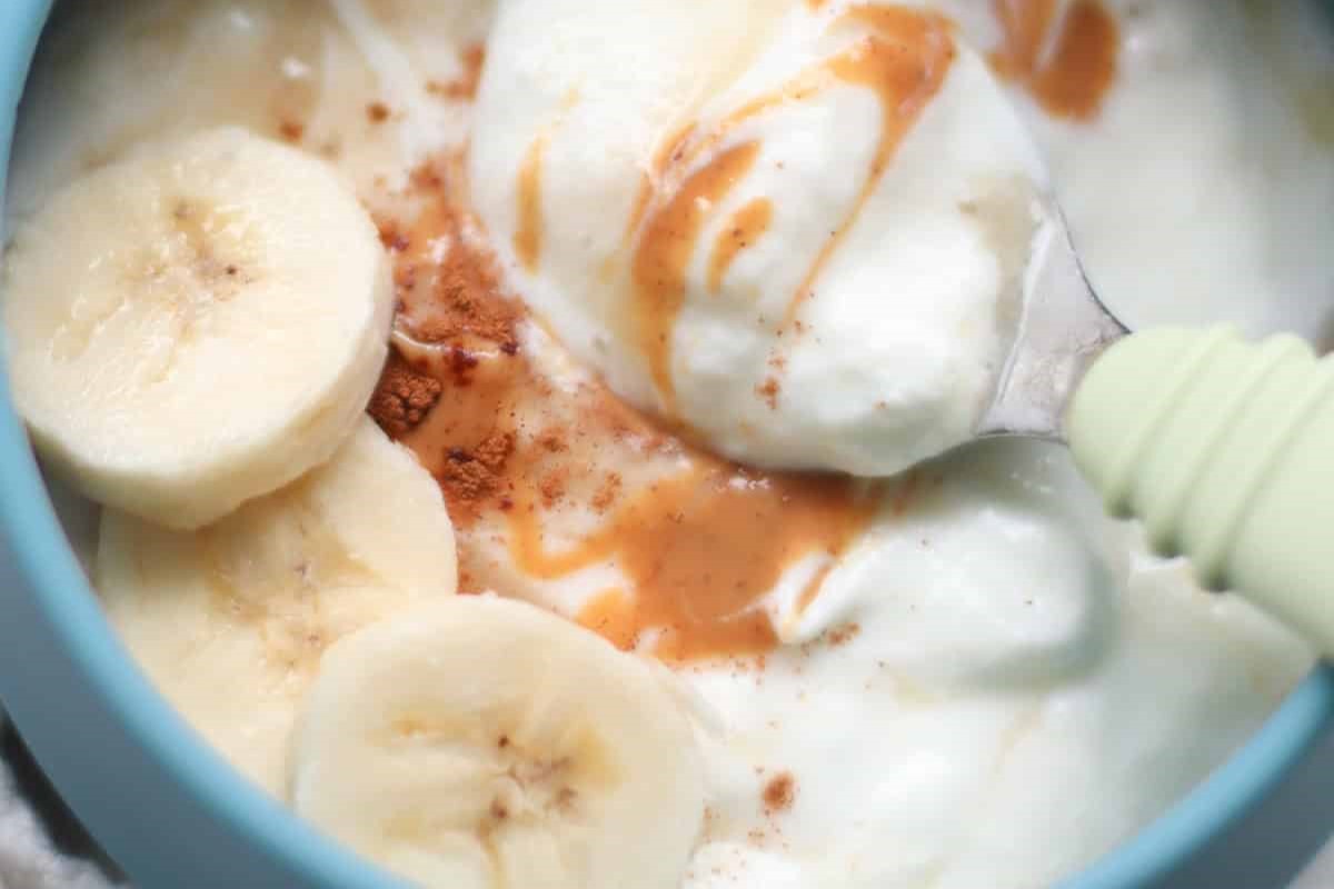 Easy Banana Yogurt