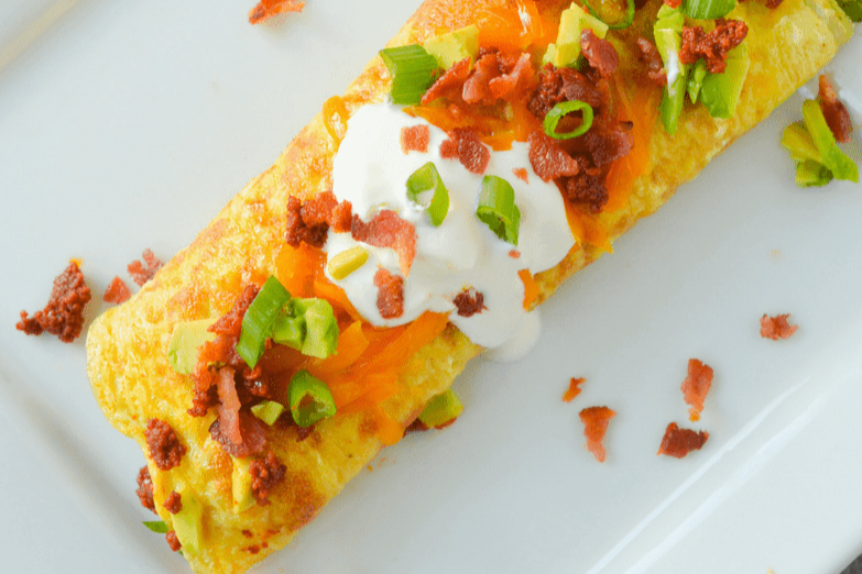 Easy Keto Chorizo Omelette