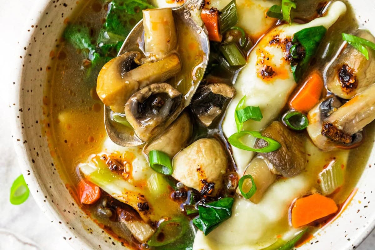 Potsticker Soup