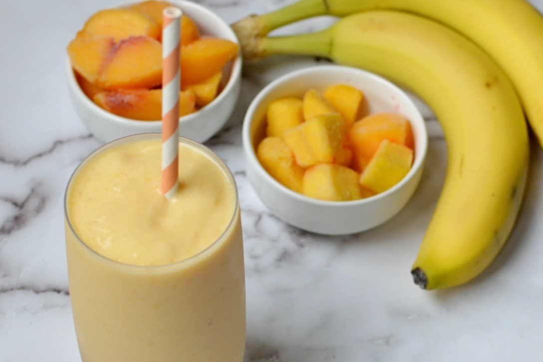 Peach Banana Smoothie