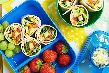 Super-salad wraps