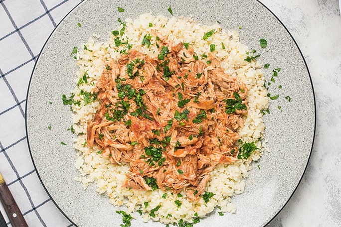 Easy Keto Pulled Mexican Chicken