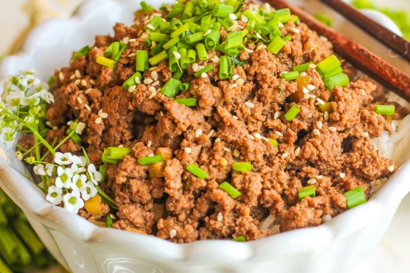 KETO Asian Beef Bowl