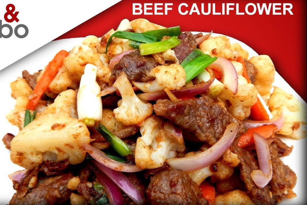 Beef & Cauliflower Stir Fry
